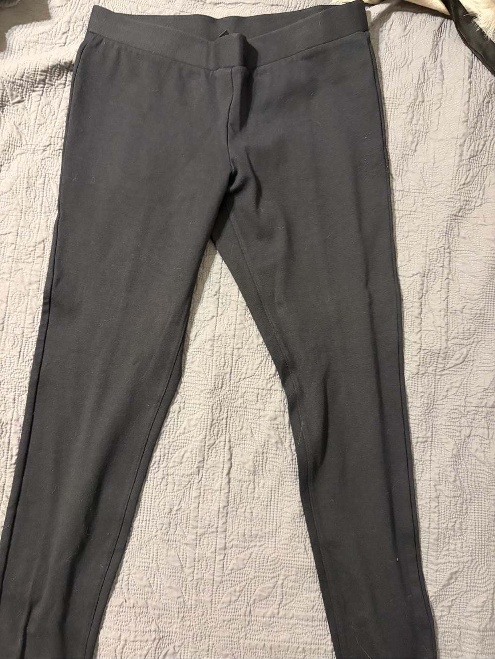 EXPRESS Black Stretch Ponte Leggings